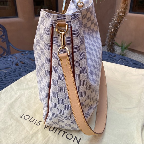 SOLD Louis Vuitton Soffi Damier Azur Hobo - Picture 6 of 14